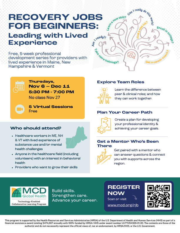 flyer for RJB LLE fall 2025 cohort