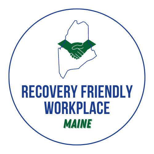 recovery friendly workplace badge