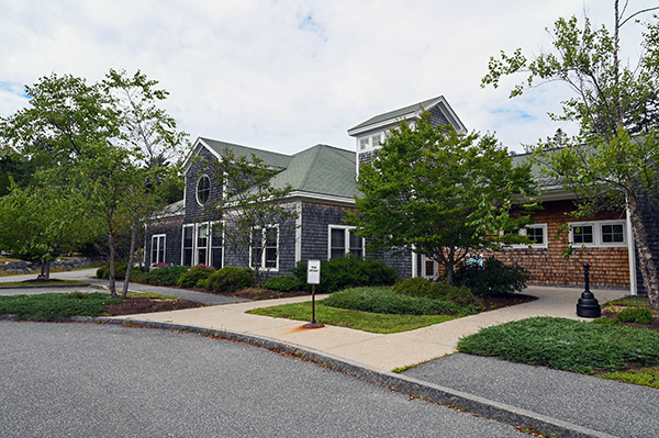 Building of Mount Desert Island Hospital in Maine