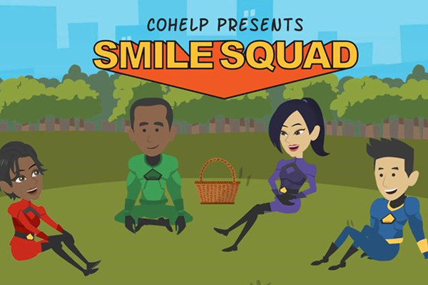 SmileSquad in the COHELP game.