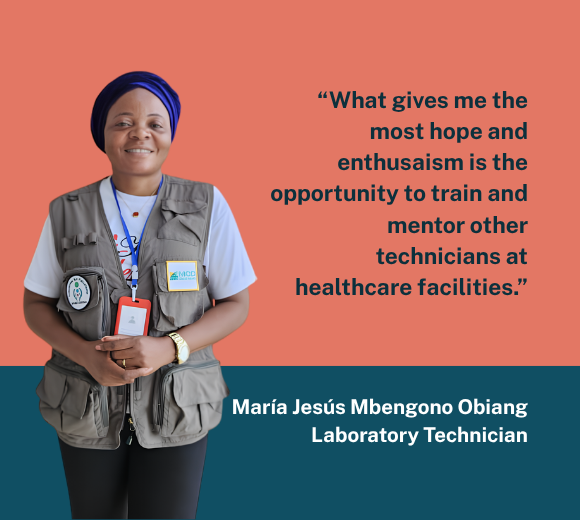 A woman with children and another woman hanging a bed net over a bed.