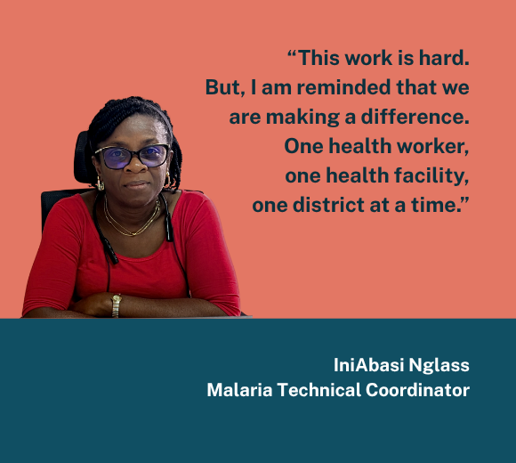 Seasonal workers being trained on how to properly conduct indoor residential spraying campaigns.