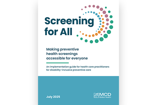 Image of the Implementation Guide cover for health care professionals.